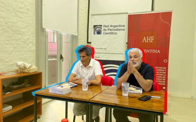 Contar la pandemia: se presentó el libro de la Red Argentina de Periodismo Científico que contó con el apoyo de AHF Argentina